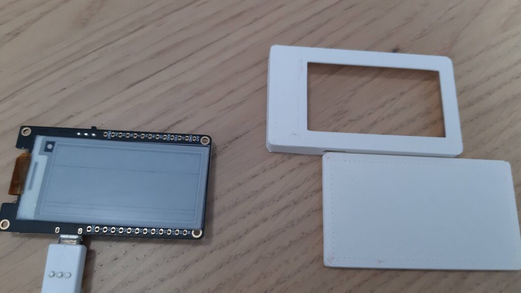 Lilygo ESP32 board and 3d printed case